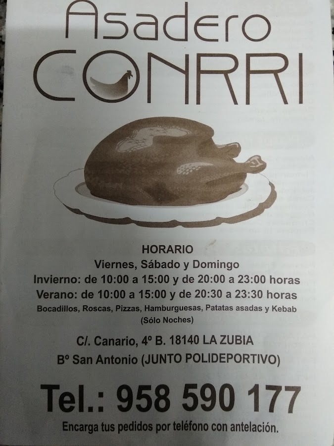 Asadero de Pollos Conrri